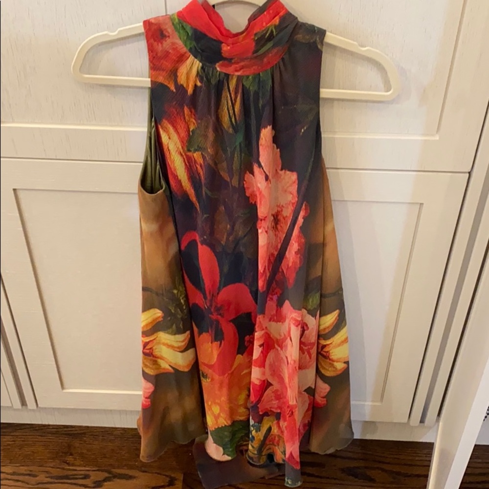 Alice and Olivia floral dress